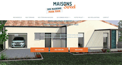 Desktop Screenshot of maisons-sweet.com