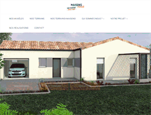 Tablet Screenshot of maisons-sweet.com